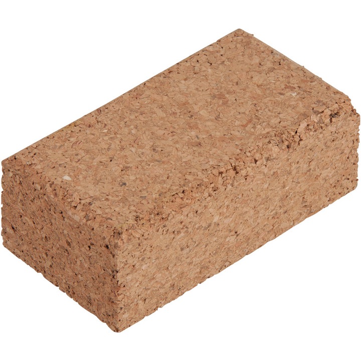 Suport de slefuit din pluta Wolfcraft, 123x67x45 mm