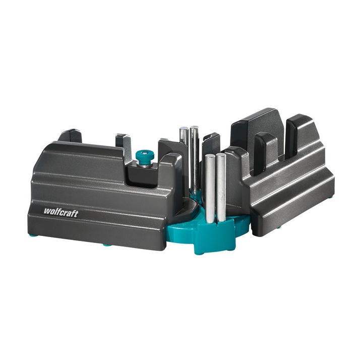 Echer reglabil cu dispozitiv de ghidaj pentru taiere Wolfcraft 6948000, inaltime maxima plinte 70 mm