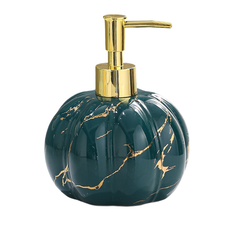 Kerámia szappanadagoló, többször használható, belső dekoráció, 30x10cm