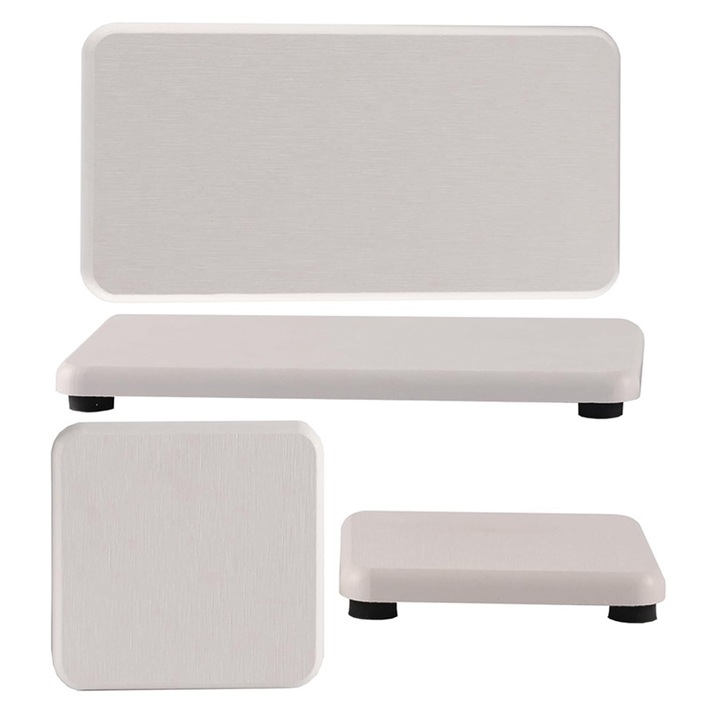 4 db fürdőszobai szárító tálca, Enforose, diatomit kő, nedvszívó