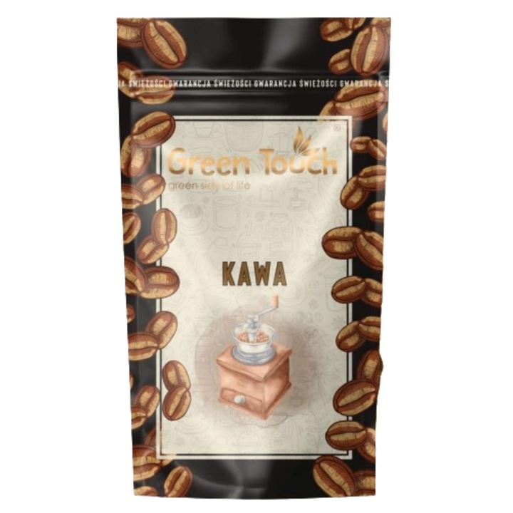 Ír whiskey ízű őrölt kávé, Green Touch, 200g