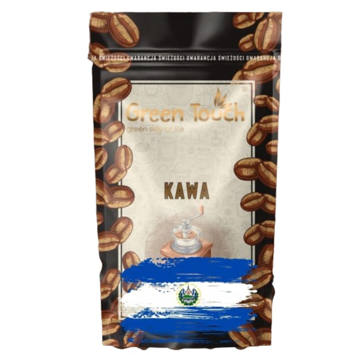 El Salvador Santa Ana kávébabok, 100% Arabica, 200g, Zöld érintés, virágos, citrusos jegyek