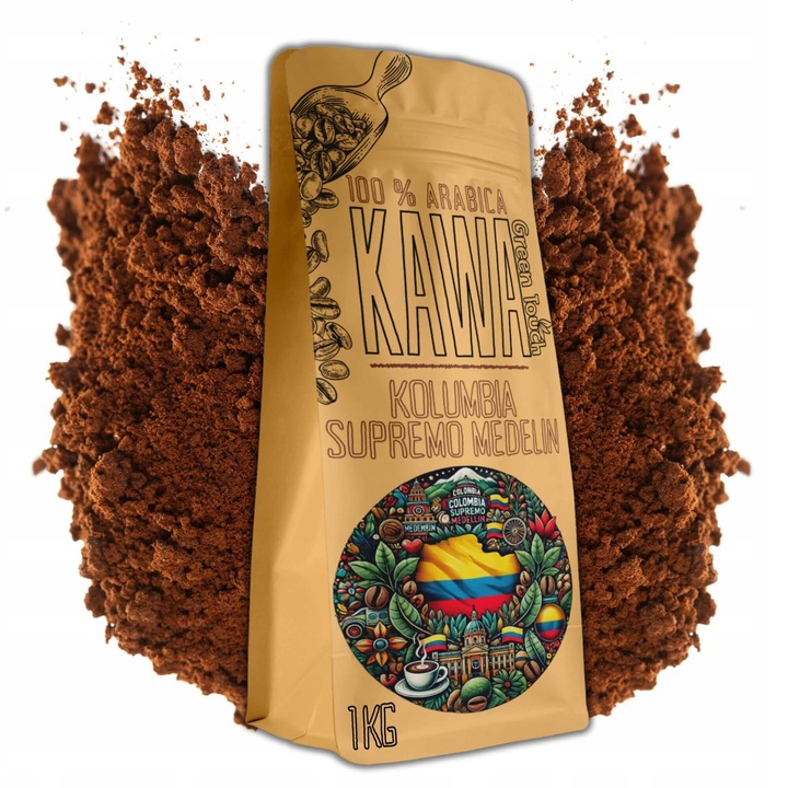 Őrölt kávé, Green Touch, 100% Arabica, 1kg, csokoládé és mogyoró jegyekkel