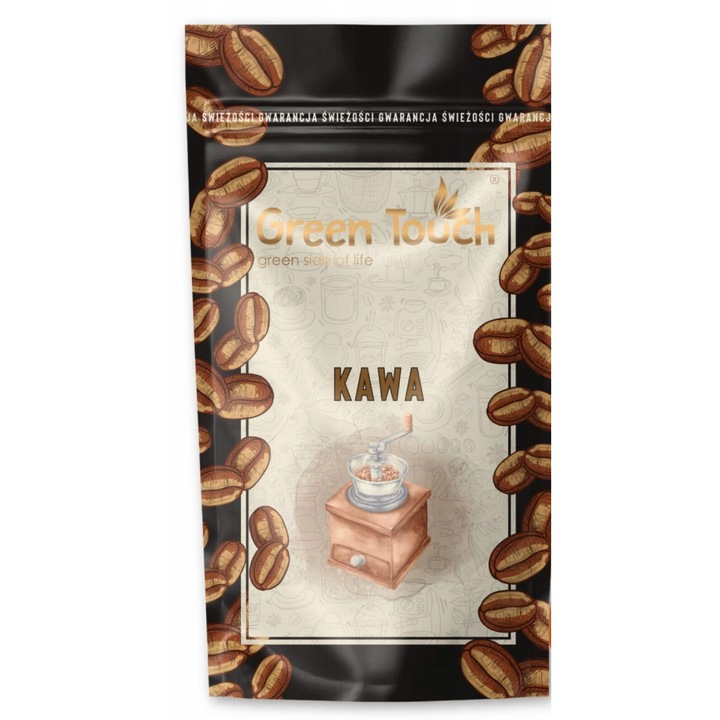 Ízesített kávébabok, Green Touch, narancs, 200g