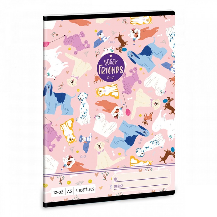 Caiet Ars Una, A/5, 32 de pagini cu randuri clasa a III-a (12-32)