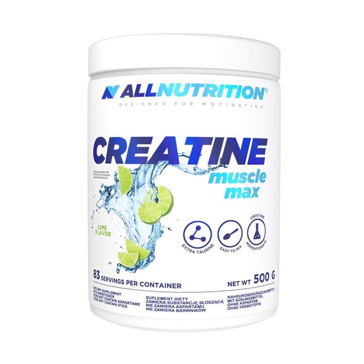 ALLNUTRITION Creatine muscle max 500g naturalny
