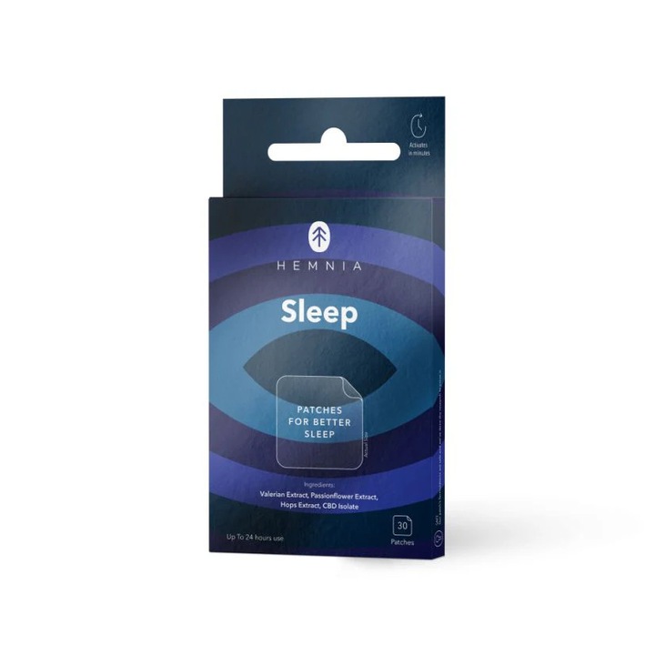 Plasturi HEMNIA Sleep - plasturi pentru un somn mai bun - 30 buc