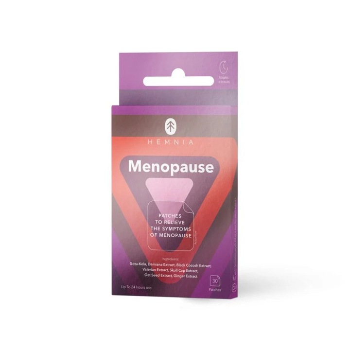HEMNIA Menopause - Пластири за облекчаване на симптомите на менопаузата - 30 бр