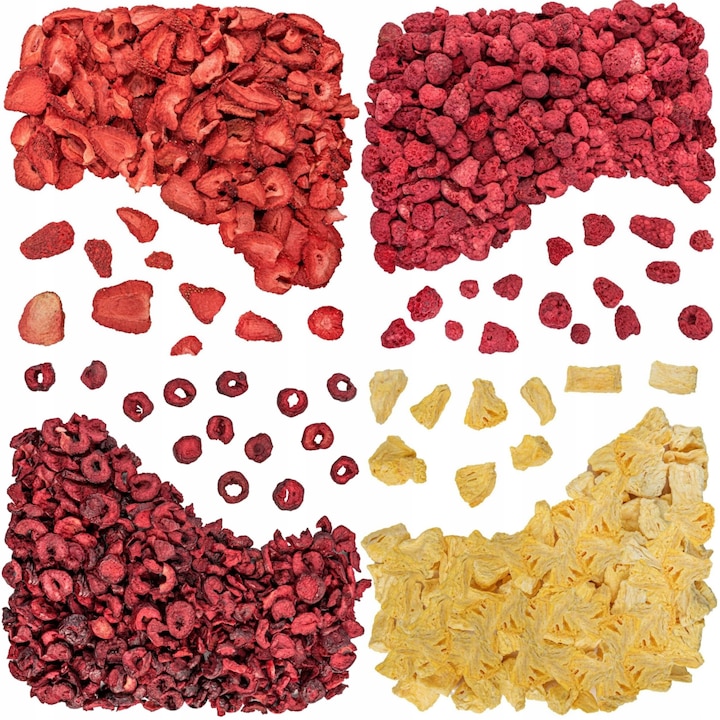 Set fructe liofilizate, GREEN TOUCH, 80g