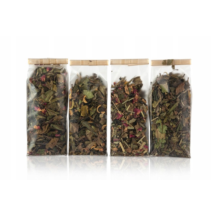 4 filteres tea szett, GREEN TOUCH, 30g