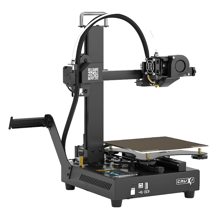 3D принтер, размер на печат 180 mm, скорост 150 mm/s, PEI платка, компактен и преносим