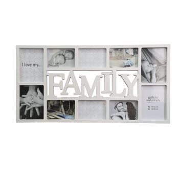 Rama Family Collage White Rama Family Collage White