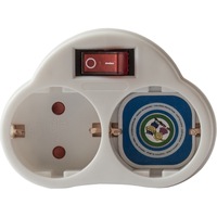 adaptor dublu cu intrerupator commel protectie copii intrerupator 16a 250v alb imagen 30_0_
0