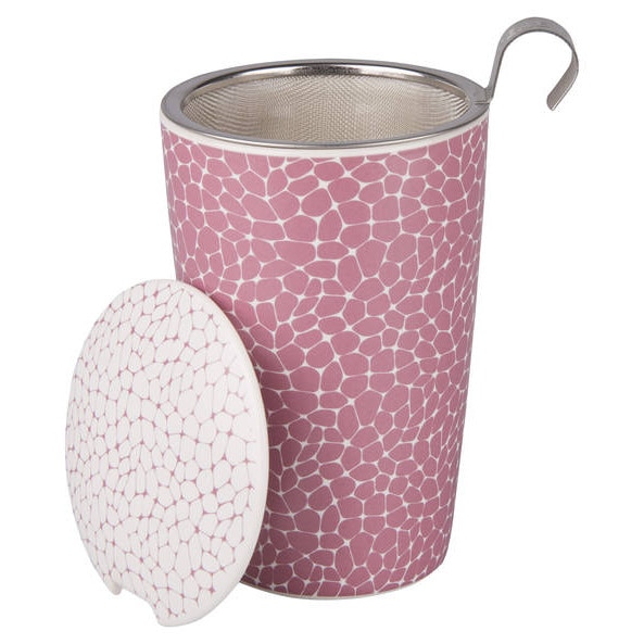 Cana cu infuzor si capac - Stones liliac
