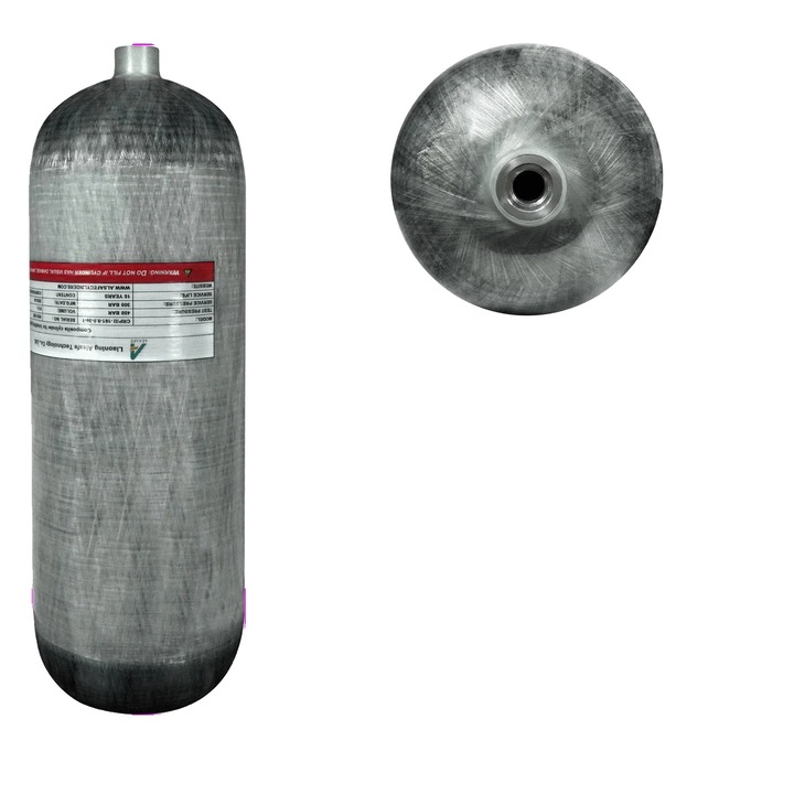 Cilindru de scufundare, 9L, 300 BAR, 174x575mm