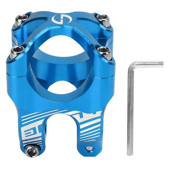 Pipa ghidon 35 mm, Enforose, Aliaj aluminiu, Albastru