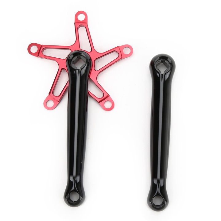 Manivela bicicleta pliabila Enforose, 130BCD, 170mm, aluminiu, set 2 bucati