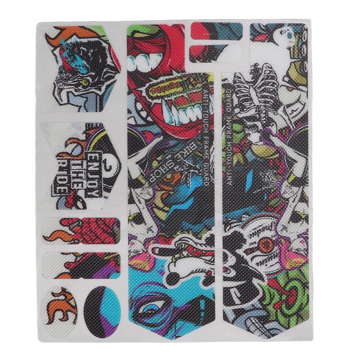 Autocolant pentru furca fata Enforose, pentru bicicleta de munte, rezistenta la zgarieturi