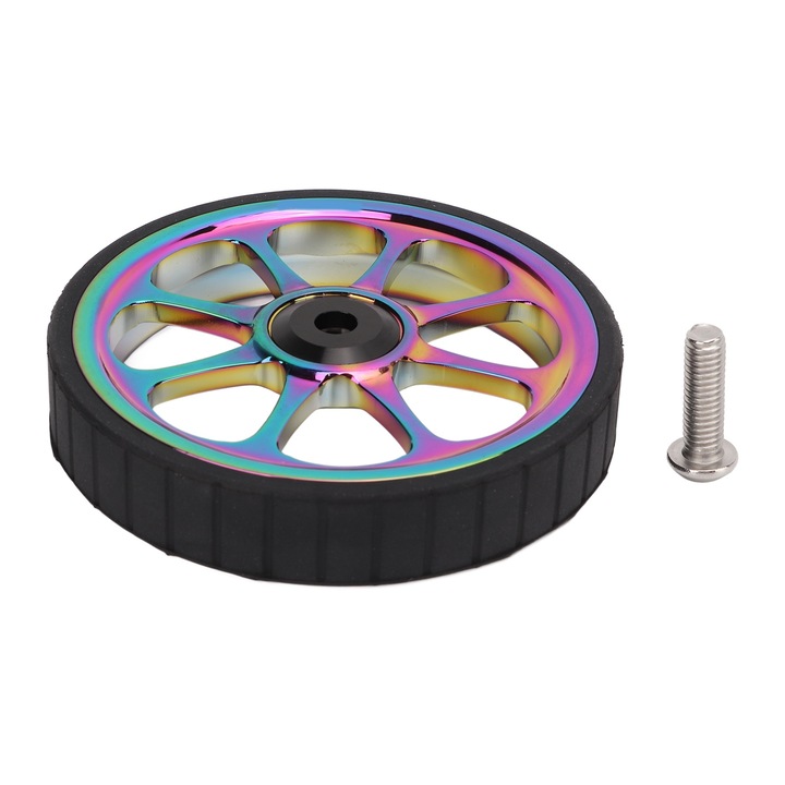 Roata completa Bicicleta pliabila din aliaj de aluminiu Easy Wheel 82 mm lagar largit Easy Wheel pentru bicicleta pliabila Brompton 3sixty