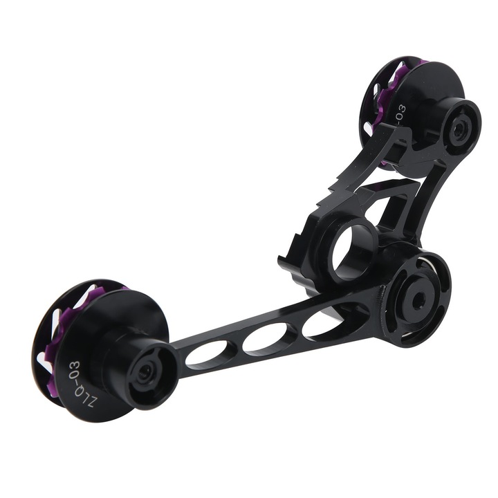 Stabilizator de lant de biciclete, Enforose, pliabil, din aliaj de aluminiu, 2/3/6 viteze