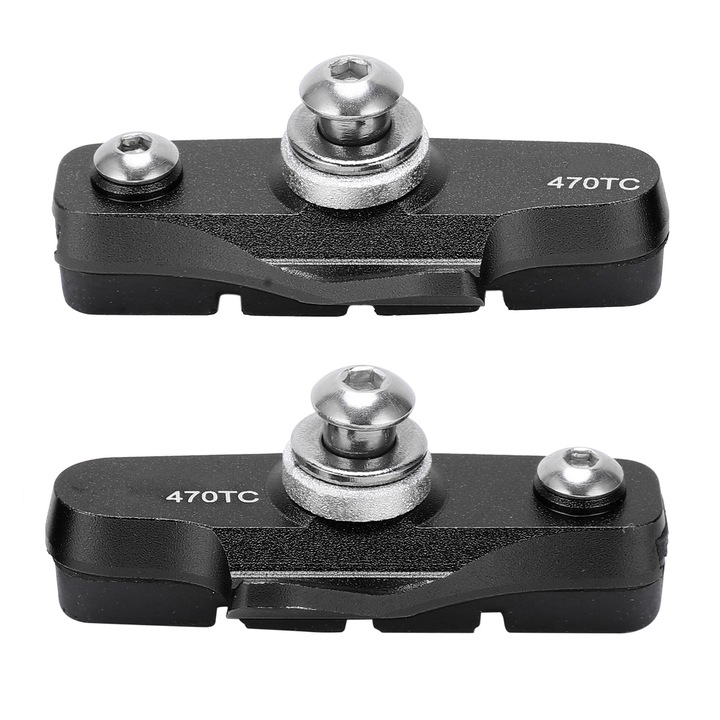 Pereche frane bicicleta Enforose, blocuri frana, rezistente la apa si caldura, 47g, pentru biciclete de sosea si pliabile