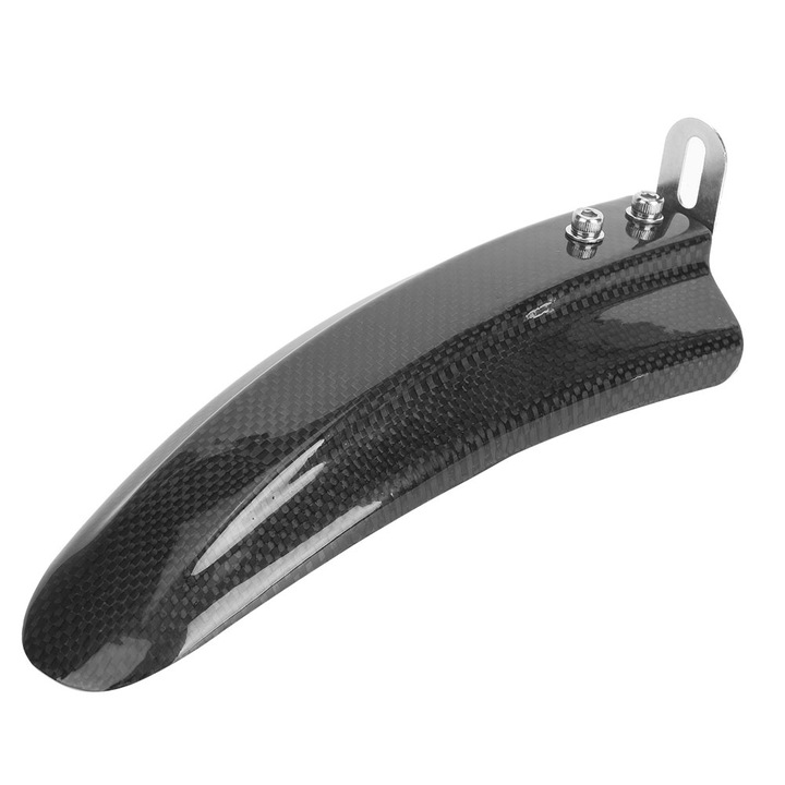 Aparatoare noroi bicicleta Fibra de carbon pentru bicicleta de munte Aparatoare de noroi din fata negru