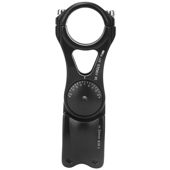 Tija ghidon reglabila din aliaj de aluminiu pentru bicicleta de munte, piese de bicicleta, accesoriu pentru ciclism (31.8*95)