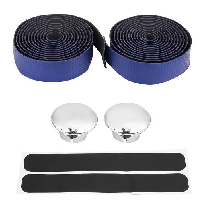 Set 2 benzi ghidoline pentru bicicleta, Enforose, carbon, antiderapant, 200x3cm, multicolor