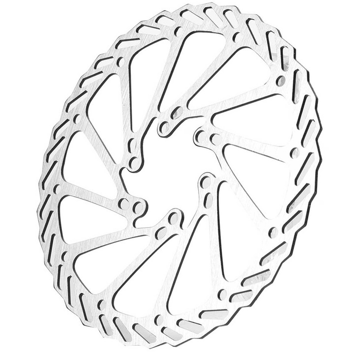 Disc frana bicicleta, Enforose, inox, 160 mm, argintiu