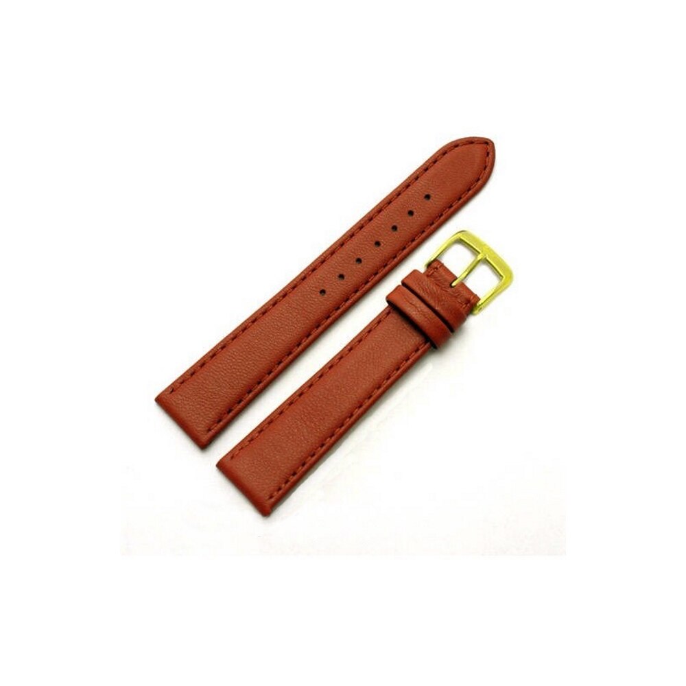 Curea de ceas Di-Modell Softina 1190-20242 , 24 mm, Cognac, catarama argintie