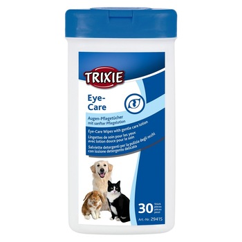 Servetele umede Trixie pentru ochii animalelor 30 buc 29415 Servetele umede Trixie pentru ochii animalelor 30 buc 29415