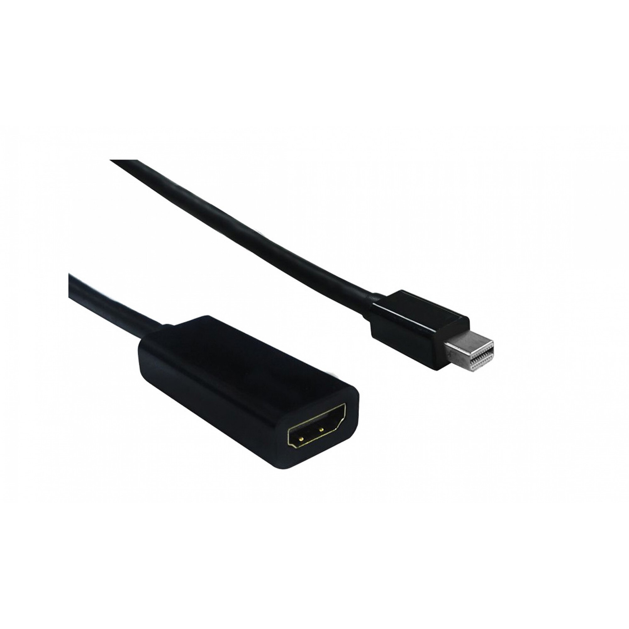 Adaptor Mini Displayport la HDMI T-M Negru, A-MDPM-HDMIF-02
