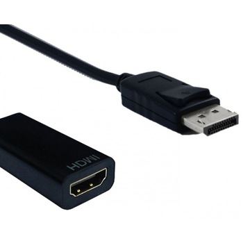 Adaptor Displayport la HDMI T-M Negru, CON3203 Adaptor Displayport la HDMI T-M Negru, CON3203