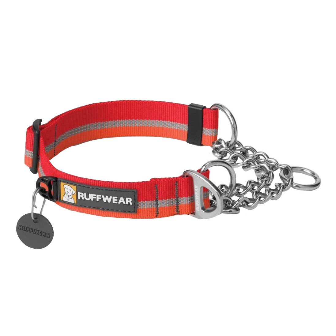 Zgarda pentru caini Ruffwear Chain Reaction, Red S