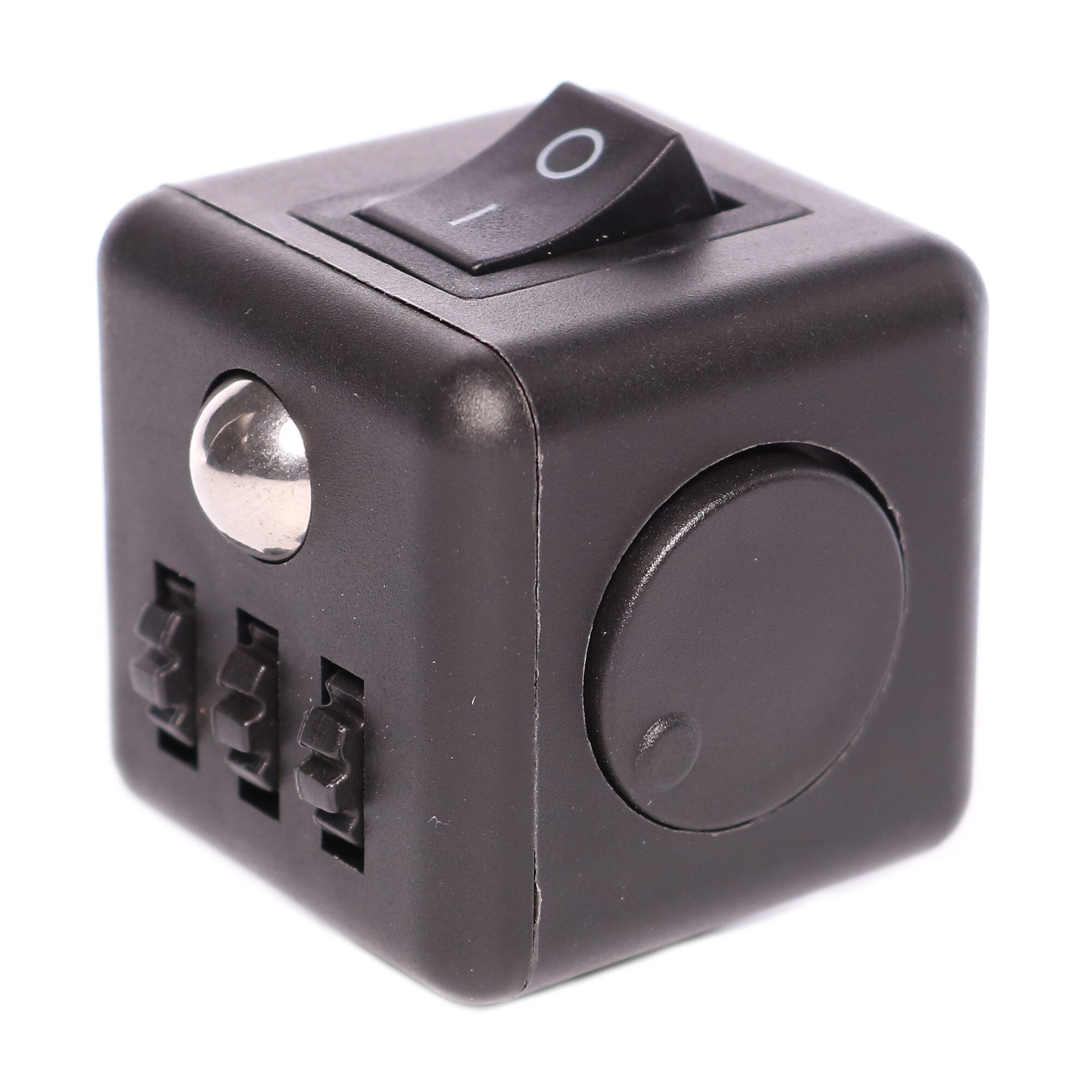 Jucarie anti-stres, Fidget Cube, negru