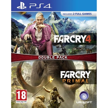 Joc Compilation Far Cry 4 & Far Cry Primal pentru Playstation 4 Joc Compilation Far Cry 4 & Far Cry Primal pentru Playstation 4