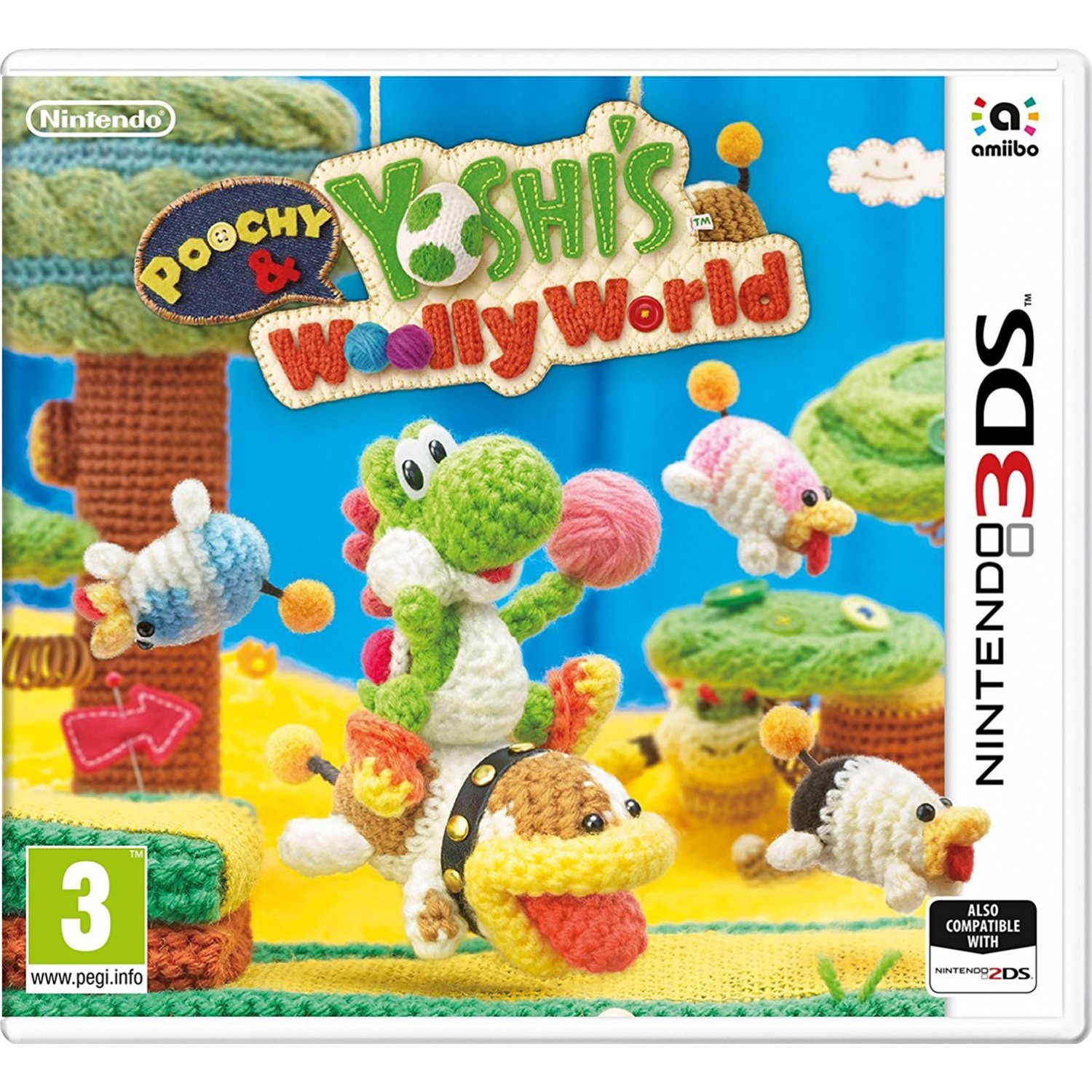 Joc Poochy & Yoshis Woolly World pentru 3Ds