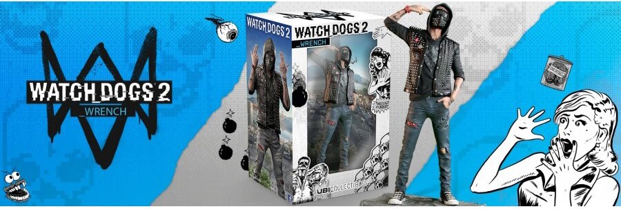 Figurina Watch Dogs 2 Wrench Figurine - eMAG.ro