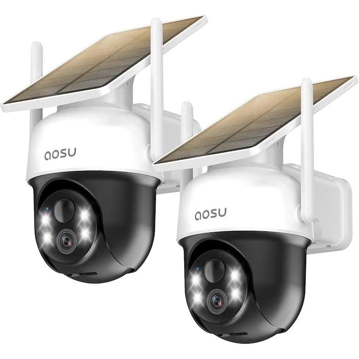 Set sistem CCTV cu 8 camere Wifi si inregistrare NVR FHD 1080P IP66 JORTAN JT-8906ZL3-8
