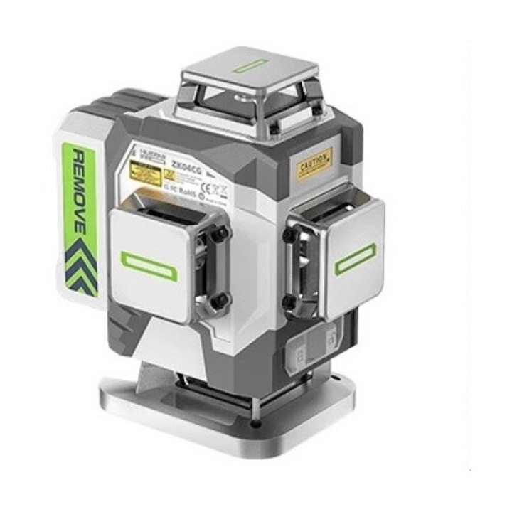 4D лазерен нивелир с приемник Huepar, точност +/-2mm/10m, батерия 8000mAh, 38,5x11,5x32,6cm