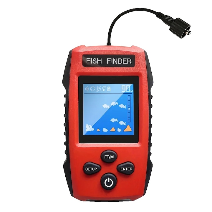 Детектор за риби, ABS, LCD дисплей