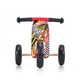 Bicicleta din lemn transformabila Jake Red Cars