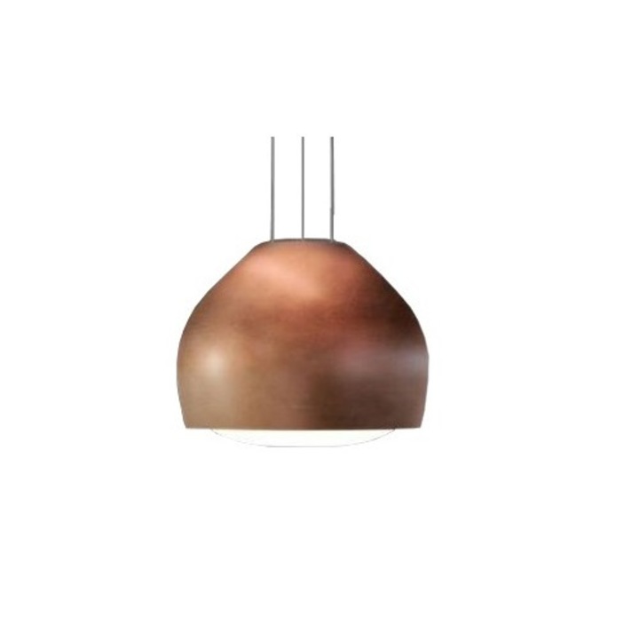 Hota insula cu tehnologie Circle.Tech FALMEC SOPHIE 54 cm, 600 mc/h, cu finisaj cupru vintage, cu functionare in recirculare