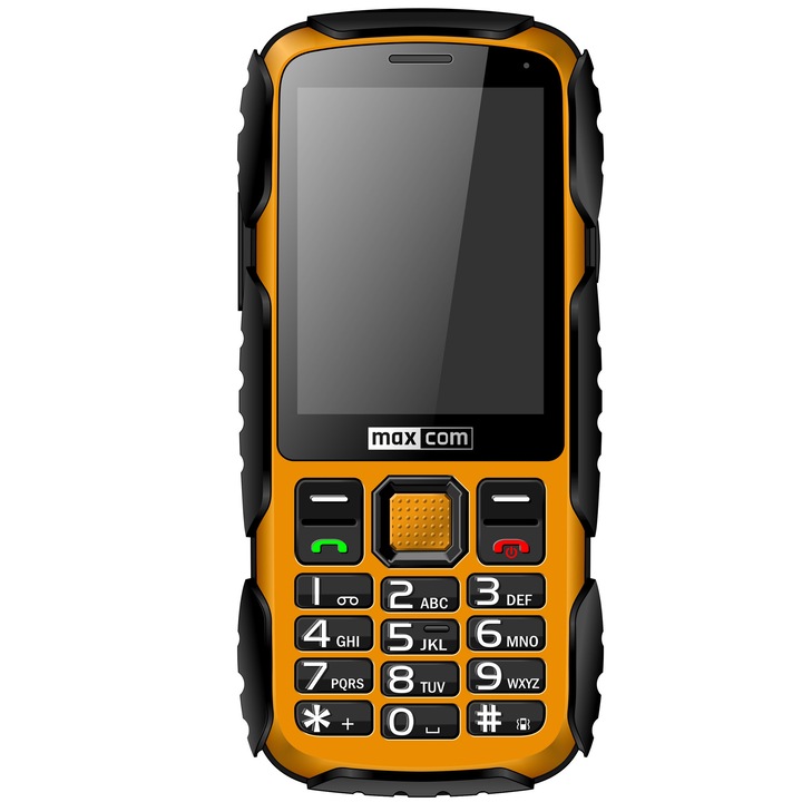Мобилен телефон MaxCom Strong MM920, Yellow