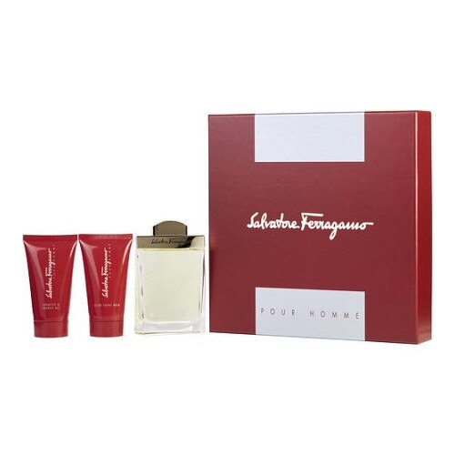 Set Salvatore Ferragamo Salvatore Ferragamo pour Homme, Barbati, 100ml Apa de Toaleta, 75 ml Gel de Dus, 75 ml After Shave Balsam