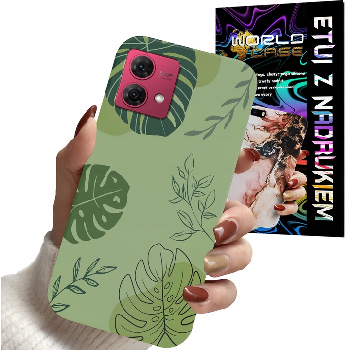 Etui telefon, World Case, 325 modele, silicon, multicolor, pentru Motorola Edge 40 Neo