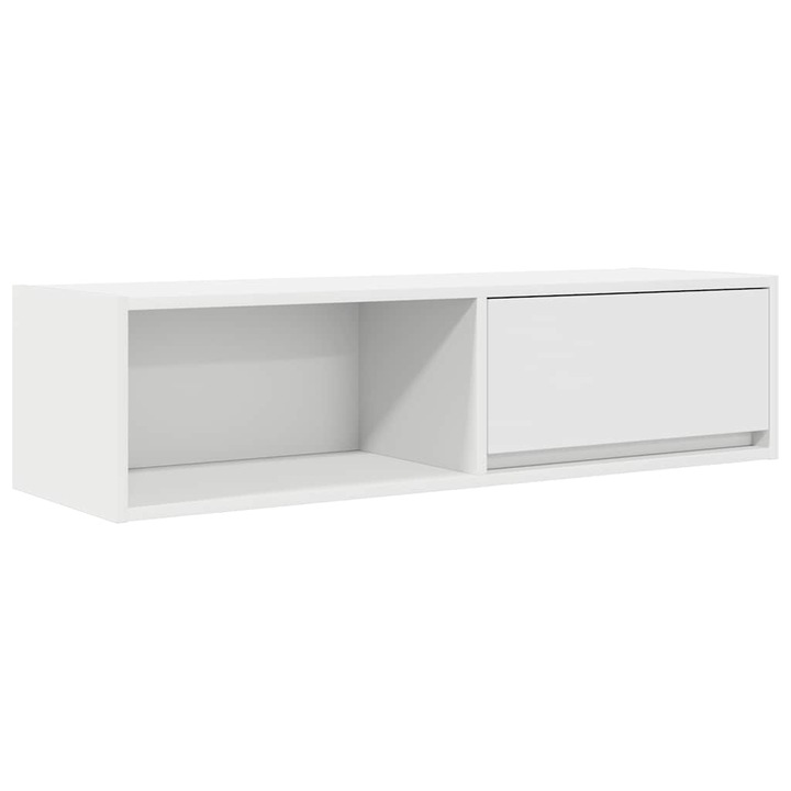 vidaXL fehér szerelt fa TV-szekrény 100x31x25,5 cm 13.05 kg