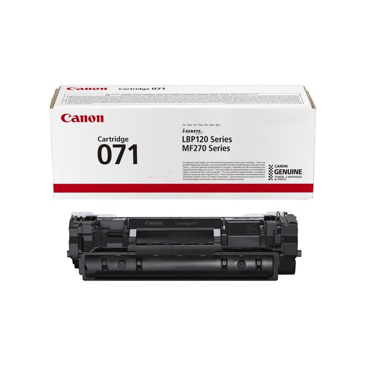 Toner Canon CRG-071, 1200 pagini/5%, negru