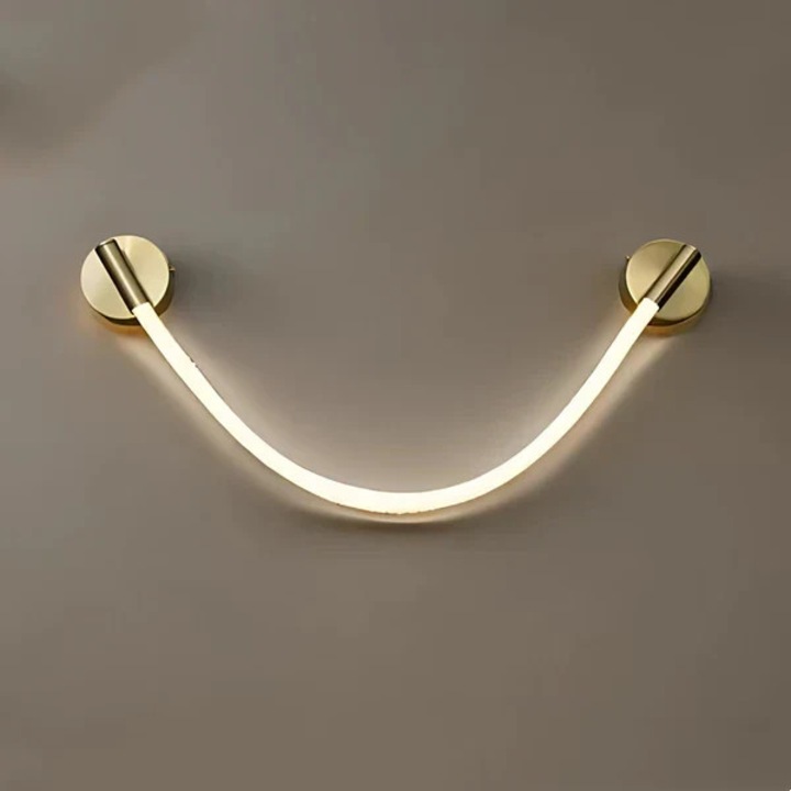 RFAN LED fali lámpa, R9158/1 modell, 3 fénytípus, 13 W, arany/fehér
