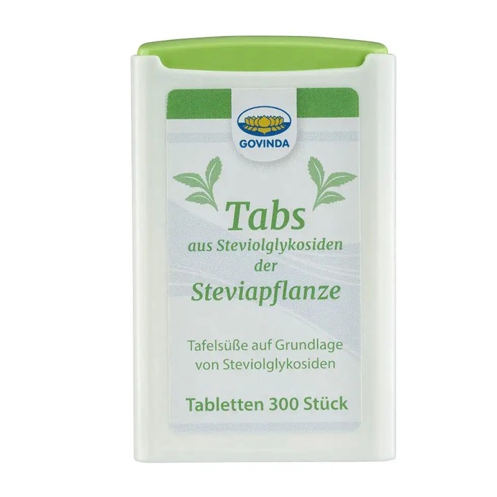 Indulcitor din stevie, 300 tablete, 18g